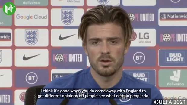 Grealish on looking up to Kane and playing for England